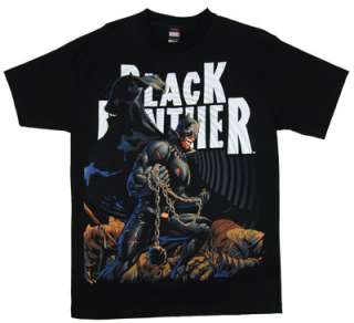 Black Panther Battle   Marvel Comics T shirt  