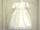 NEW HB257 white flower girl, communion or pageant dress Size 5 and 