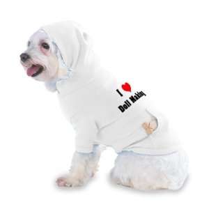 Love/Heart Doll Making Hooded (Hoody) T Shirt with pocket for your 