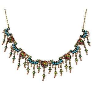  Michal Negrin Majestic Necklace Enhanced with Intricate 