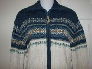 Womans TIARA PETITES size Large long sleeved Sweater~Cardigan Winter 