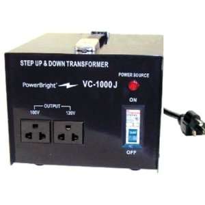  PowerBright VC 1000J Step Up And Down Japanese Transformer 