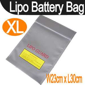 RC LiPo Battery Safety Bag Safe Guard Charge Sack 23X30  