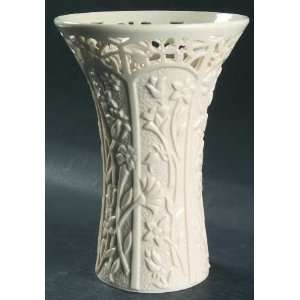  Lenox China Jasmine Collection 8 Pierced Vase, Fine China 