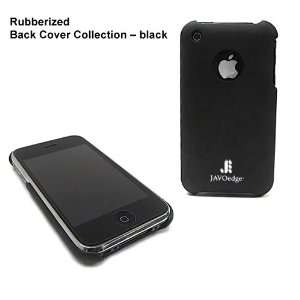  JAVOedge Apple 3GS/3G iPhone Rubberized Back Cover (Black 