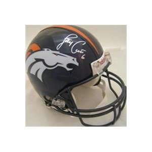 Jay Cutler autographed Denver Broncos Full Size Authentic Helmet