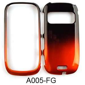 Nokia C7 Two Tones, Black and Orange Hard Case,Cover,Faceplate,SnapOn 
