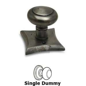  Rustic revival bronze   single dummy concentric knob with 