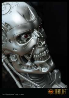 TERMINATOR T 800 11 LED LIGHT UP RESIN STATUE SILVER Ver. NEW  