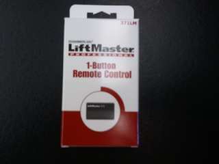 New Liftmaster 371LM Single Button Remote Control  