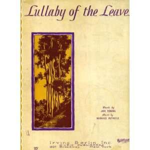  Lullaby of the Leaves Vintage 1932 Sheet Music Everything 