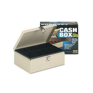   ™ Heavy Duty Steel Cash Box with Locking Latch Home & Garden