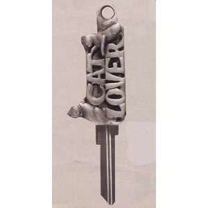  Hand Crafted   Cat Lover House Key Schlage / Baldwin SC1 