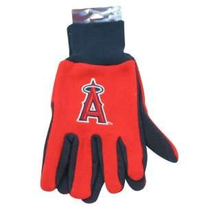  Los Angeles Angels of Anaheim Jersey Gloves (One Size Fits Most 
