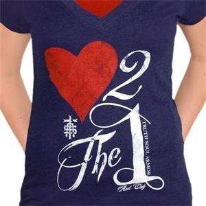  Truth Soul Armor Womens Love 2 The 1 T Shirt   Small 