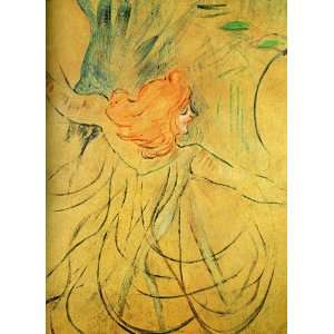   de Toulouse Lautrec   32 x 44 inches   Loie Fuller