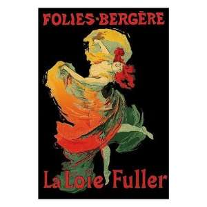  Folies Bregere La Loie Fuller   Poster (13x19)