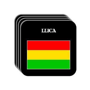  Bolivia   LLICA Set of 4 Mini Mousepad Coasters 