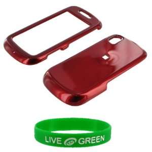   Micro TM   Live Green WristBand   Honey Red Cell Phones & Accessories
