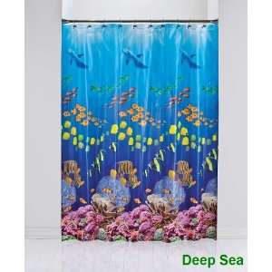  Deep Sea PEVA Shower Curtain