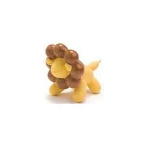  6 PACK BALLOON LION, Color YELLOW; Size SMALL (Catalog 