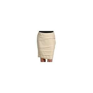    AK Anne Klein Linen Slim Skirt Womens Skirt 