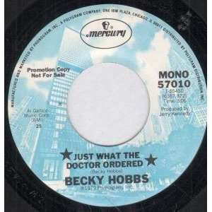  JUST WHAT THE DOCTOR ORDERED 7 INCH (7 VINYL 45) US 