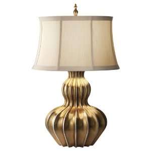   Feiss 9924FLG Kalinda Collection Gold Table Lamp