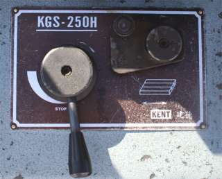 Kent Industries KGS 250H Surface Grinder Magnetic Chuck  
