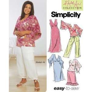  Simplicity Sewing Pattern 5074 Khaliah Ali Womens Dress 
