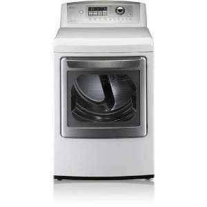 LG DLE5001W 27 7.3 cu. Ft. Electric Dryer   White Kitchen 