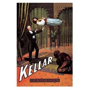  Kellar Levitation 16X24 Canvas Giclee