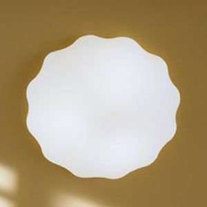 Leucos Lighting   Nubia Small, Round Ceiling Flushmount or Wall Sconce 