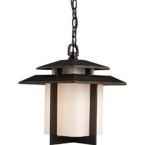  Kanso Collection 1 Light 13 Aged Bronze Outdoor Hanging 