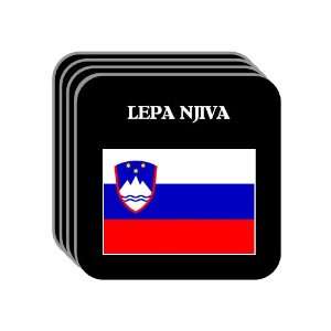  Slovenia   LEPA NJIVA Set of 4 Mini Mousepad Coasters 
