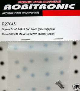 Robitronic R27045 Screw Shaft M4x2.5x10mm Mantis BR50  