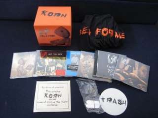 Korn EP Collection Six CD Single Box with T Shirts  