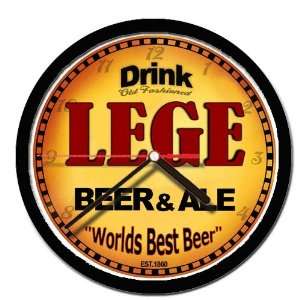  LEGE beer and ale cerveza wall clock 