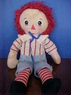VINTAGE RAGGEDY AND ANDY DOLLS  KNICKERBOCKER  