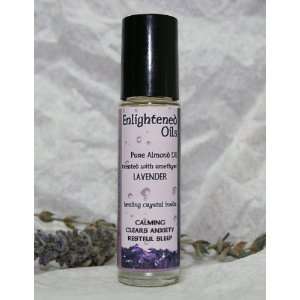  Lavender crystal Essential Oil blend w/ Amethyst Health 