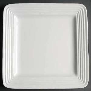  Laurie Gates Dekko Vintage White Dinner Plate, Fine China 