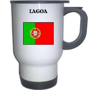 Portugal   LAGOA White Stainless Steel Mug