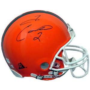  Tim Couch Cleveland Browns Autographed Pro Helmet Sports 