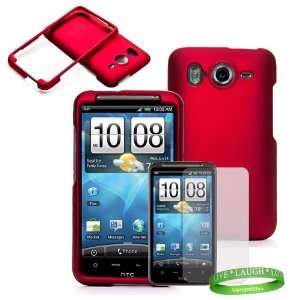  HTC Inspire 4G Rubberized Two   Piece hard Snap On Case 