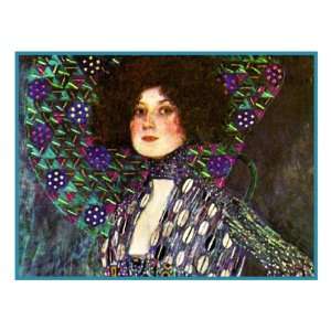  Art Nouveau Artist Gustav Klimts Portrait Emilie Floege 