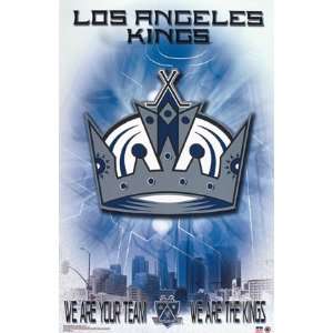   LOS ANGELES KINGS LOGO NHL HOCKEY POSTER 24X 36 #3548 Home