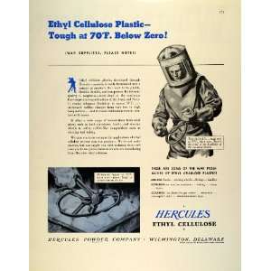  1942 Ad Hercules Powder Ethyl Cellulose WWII Army Navy 