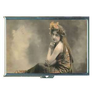  c1905 Nice French Follie Girl, ID Holder, Cigarette Case 