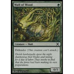  Wall of Wood (Magic the Gathering   10th Edition   Wall of 