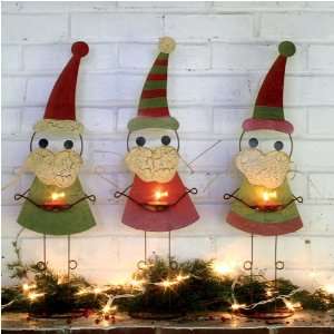  Whimsical Santa Votive Holders